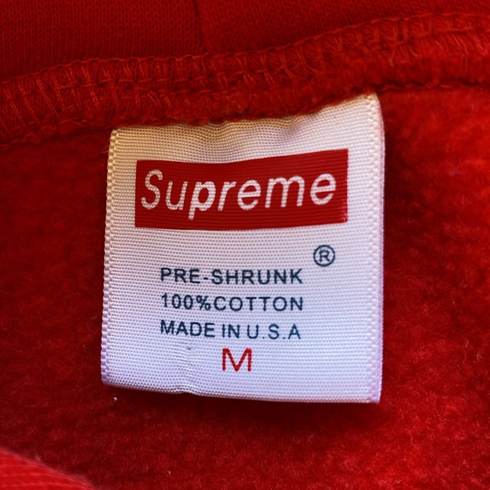 Supreme Red Hoodie - Picture 10 of 17